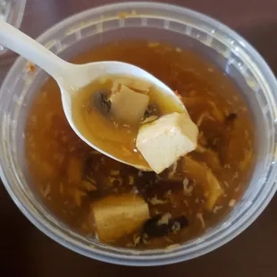 hot &amp; sour soup #yum #ReviewsByRL