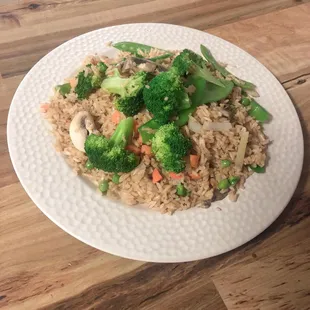 Vegetable fried rice