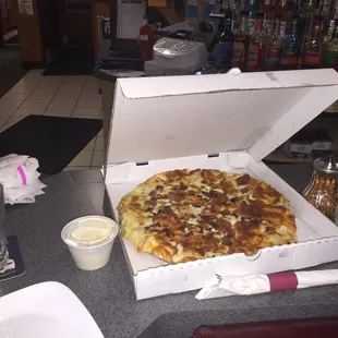 This is the best pizza I ever had