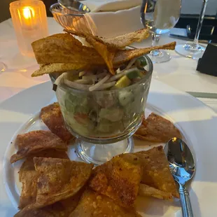 Ceviche (límited menu item) - very fresh and tasty!