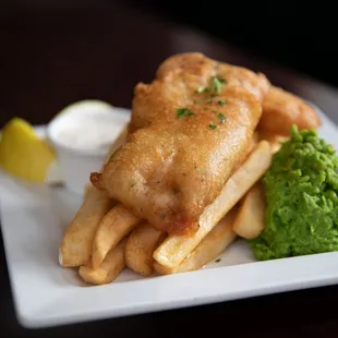 Excellent fish and chips