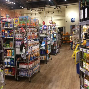 Pretty good selection in this quaint little market!