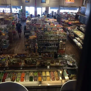 View from loft seating area