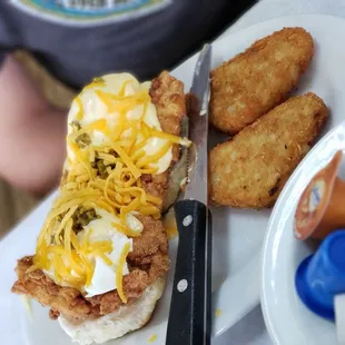 Fried Chicken Benedict