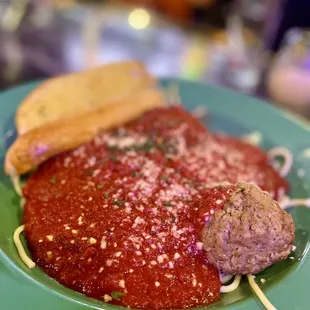 Spaghetti and Meatballs