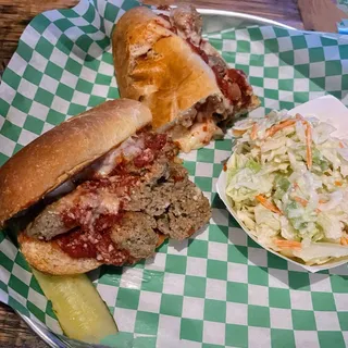 Meatball Parmesan Sub