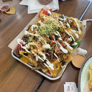 Azada nachos