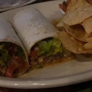 Jackfruit Burrito