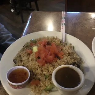 Vegan fried rice