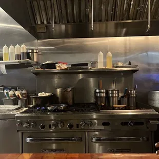 Sitting at the bar is where it's at!