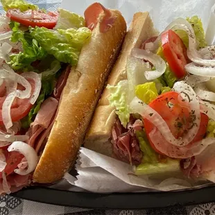 Old Old-Fashioned Italian - Prosciutto, salami, capacola, &amp; upgraded sharper provolone. Great roll, decent hoagie
