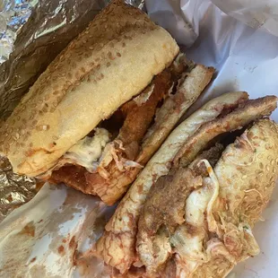 Chicken Parmigiana Sandwich