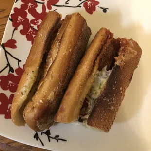 Veal Parmigiana Sandwich