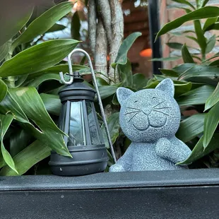 Decoration in the atrium.