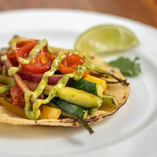 Veggies taco