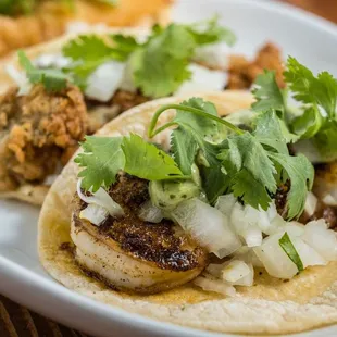 Blanked Shrimp taco