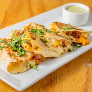 Chorizo Hash Quesadilla