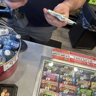 Cash handed over with great service!