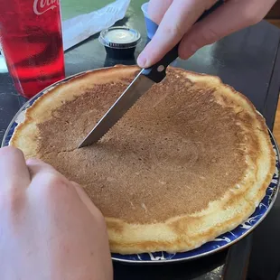 Wagon wheel (giant pancake)
