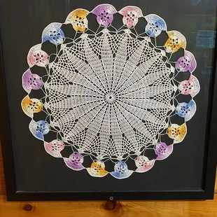 I love their artwork in the clean general neutral restroom 3/17/22