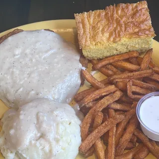 Tuesday -Chicken Fried Steak w/ 1 Fixin