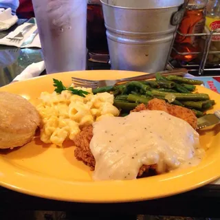 Chicken Fried Chicken and Eggs