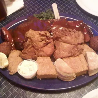 Catfish Strips w/Small fixin