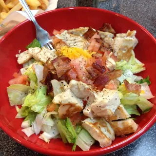 Grilled Chicken Club Salad