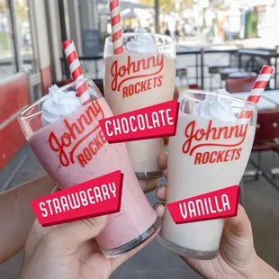 Cold, Creamy Shakes!