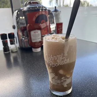 Root beer float