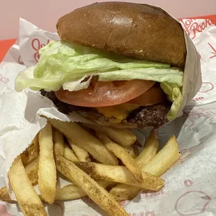 Rocket Single with Fries