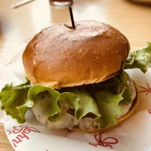 Umm... where's the beef?   Spicy Houston Double