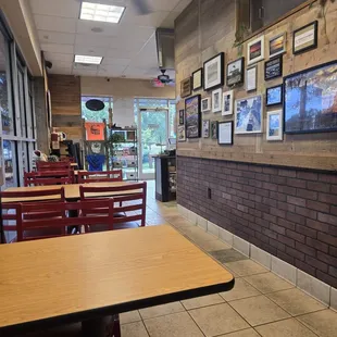 Small inside dining