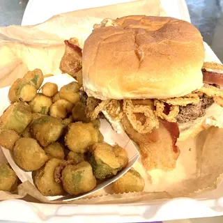 The Candied GOAT Burger