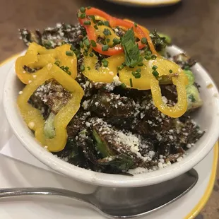 CRISPY BRUSSEL SPROUTS