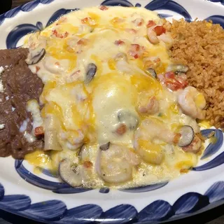 Seafood Enchiladas