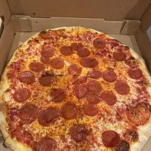 Large Pepperoni Pizza!