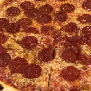 Pepperoni pizza