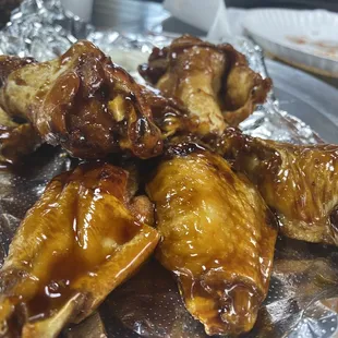 Teriyaki wings