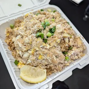 Crab fried rice