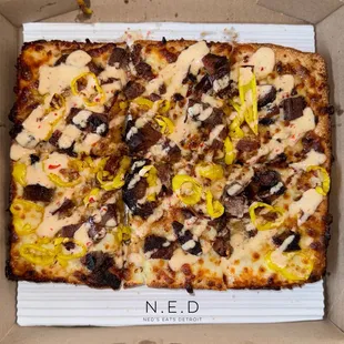 BBQ Brisket Pizza (special)