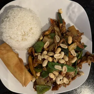 King Pao chicken was delicious.