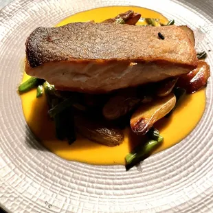 Pan Seared Atlantic Salmon
