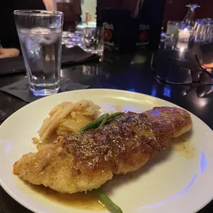 Grouper in Potato Crust