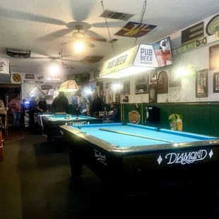 Pool tables