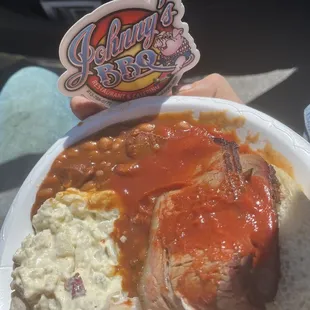 Our work had this business catered to us, luv the Hickory Bottle BBQ Sauce