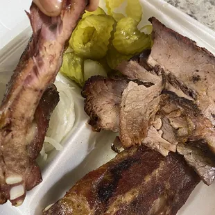 This is the driest old reheated barbecue