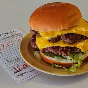 Double Cheese Burger