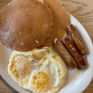 pancakes, food