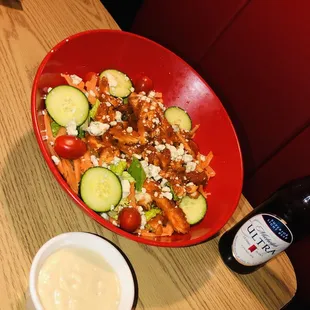 Buffalo chicken salad.